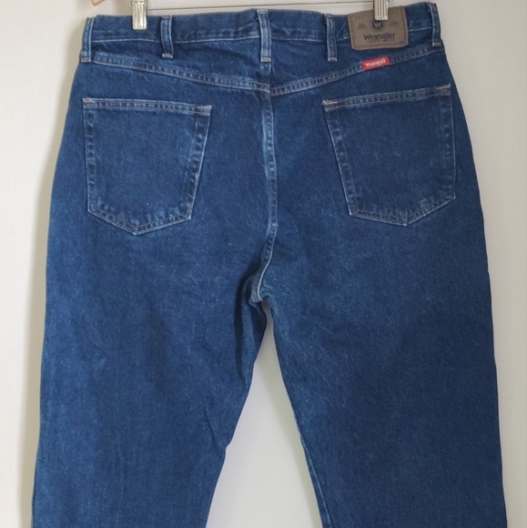 Wranglers Regular Fit Men's Blue Jeans - Picture 4 of 7